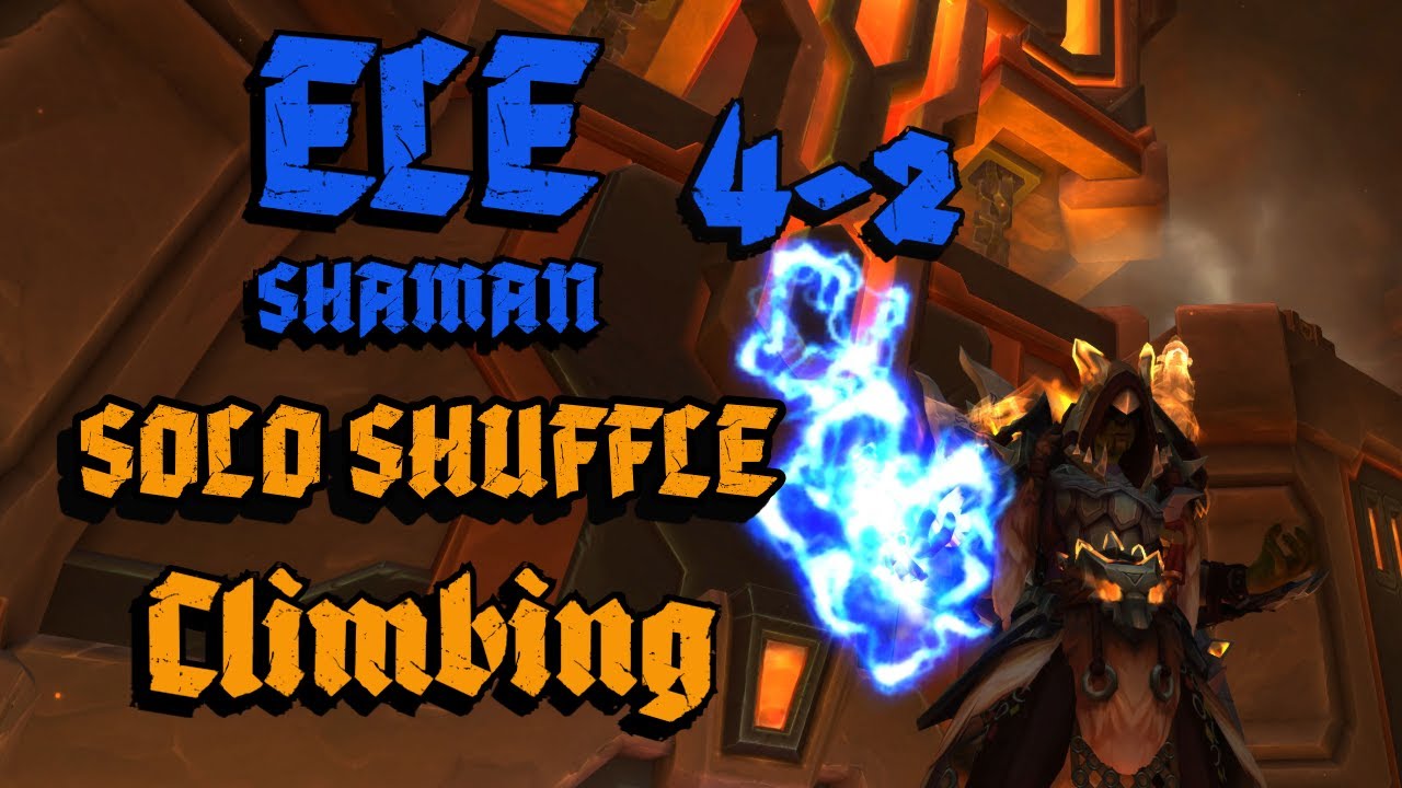 ELE SHAMAN | SOLO SHUFFLE | COMEBACK | 4 - 2 | - World of Warcraft PvP