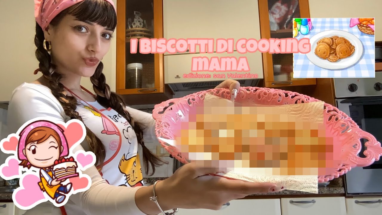 seguiamo le ricette di cooking mama! // biscotti di san valentino 💌 