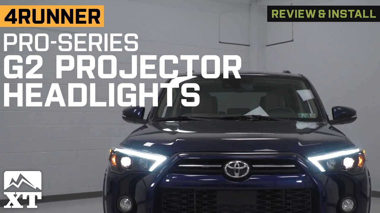 2014-2020 4Runner PRO-Series G2 Projector Headlights Review & Install