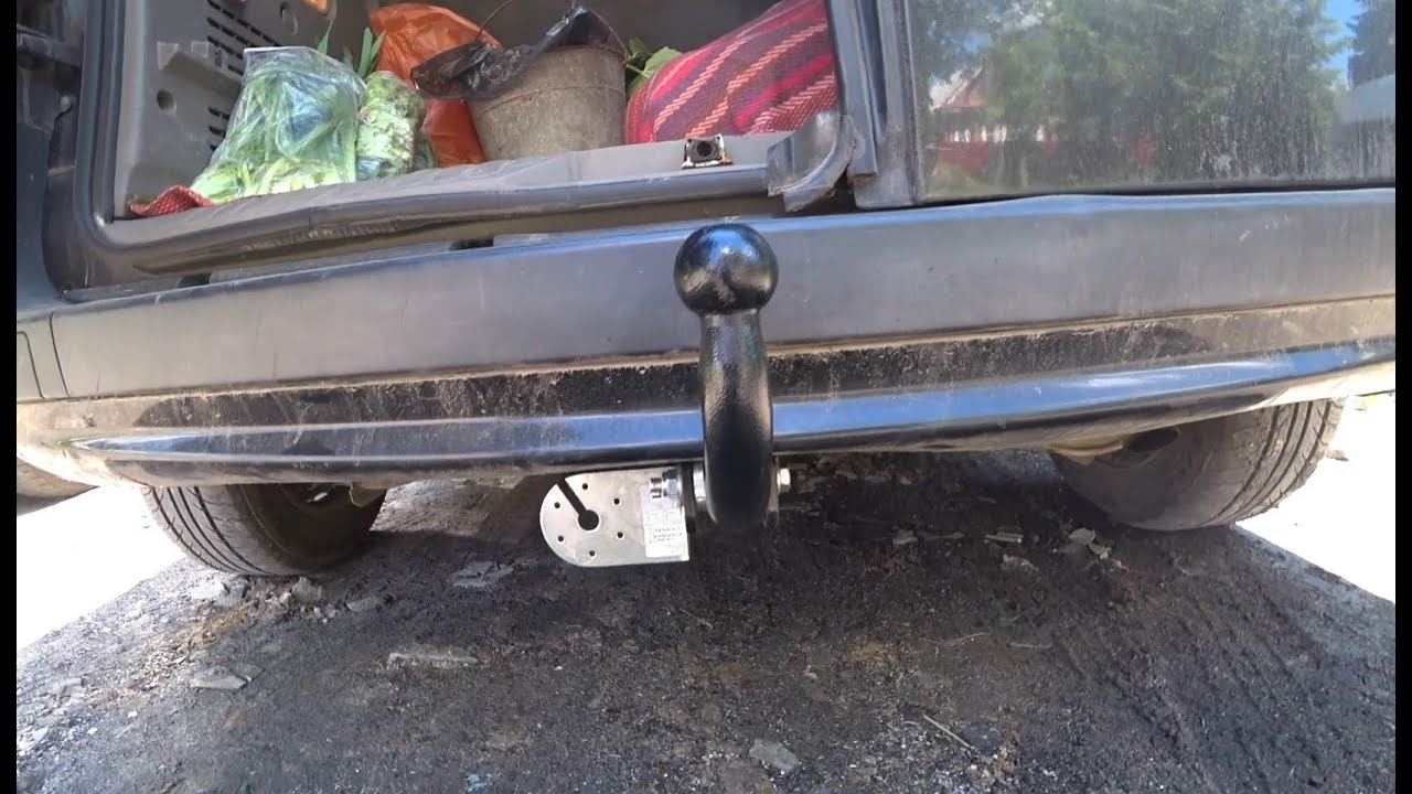 Установка фаркопа на Renault Kangoo 2