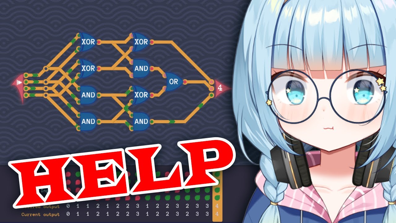 *sees xor gate* *immediately starts crying* [Turing Complete]🌠