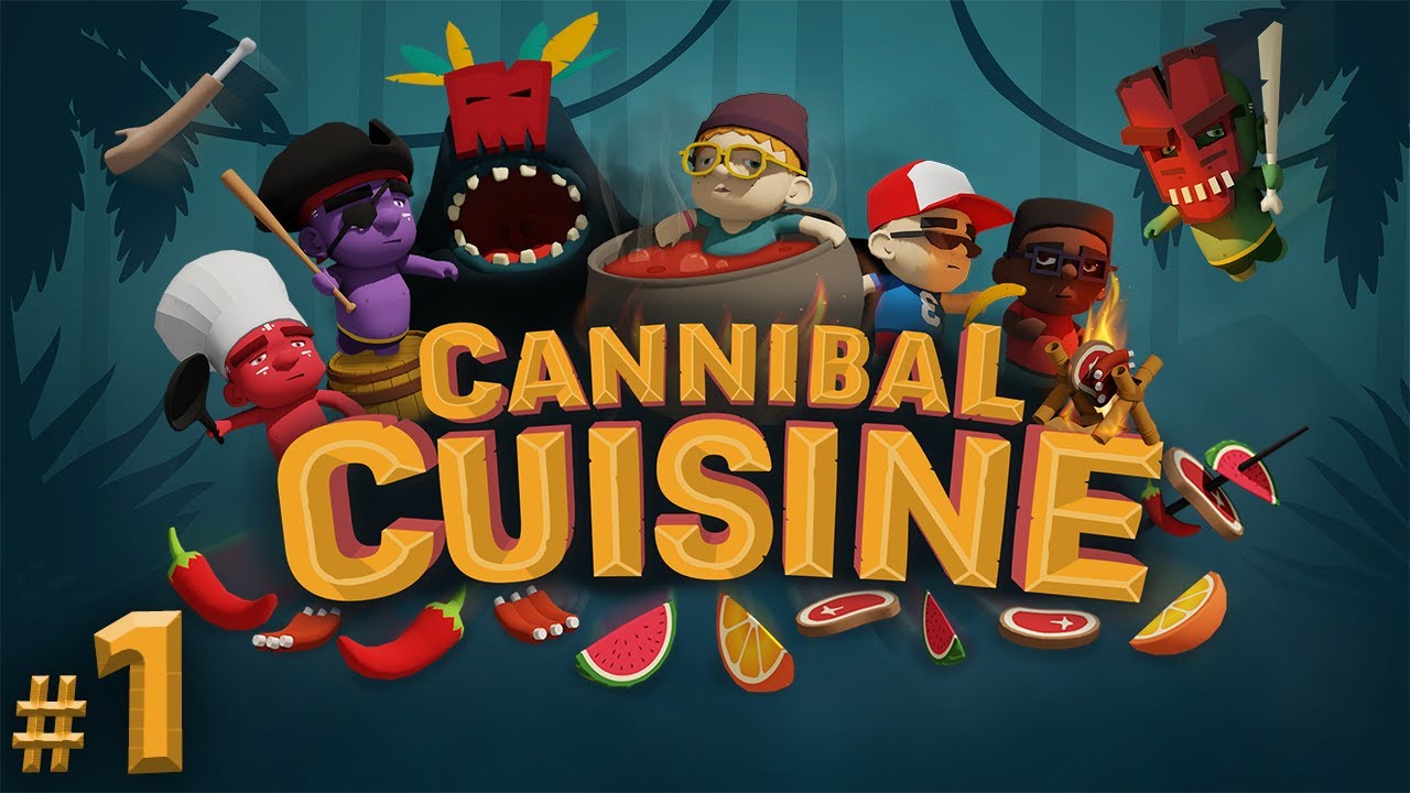 Cannibal Cuisine - #1 - EAT THE TOURISTS!! (4 Player Gameplay)