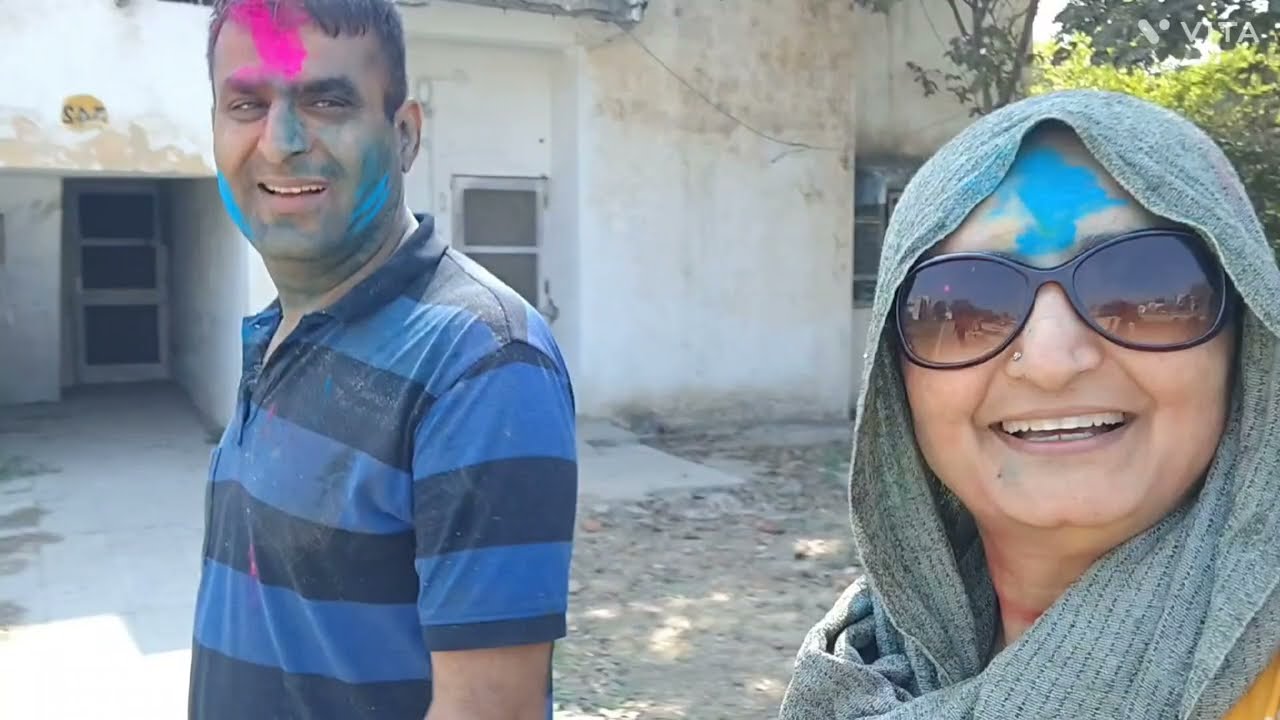 Fauji wife vlogs Indian Air Force 🇮🇳/Jai Hind/HAPPY HOLI 🌈🎈