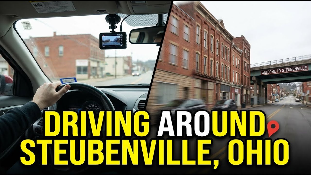 Driving around Steubenville, Ohio