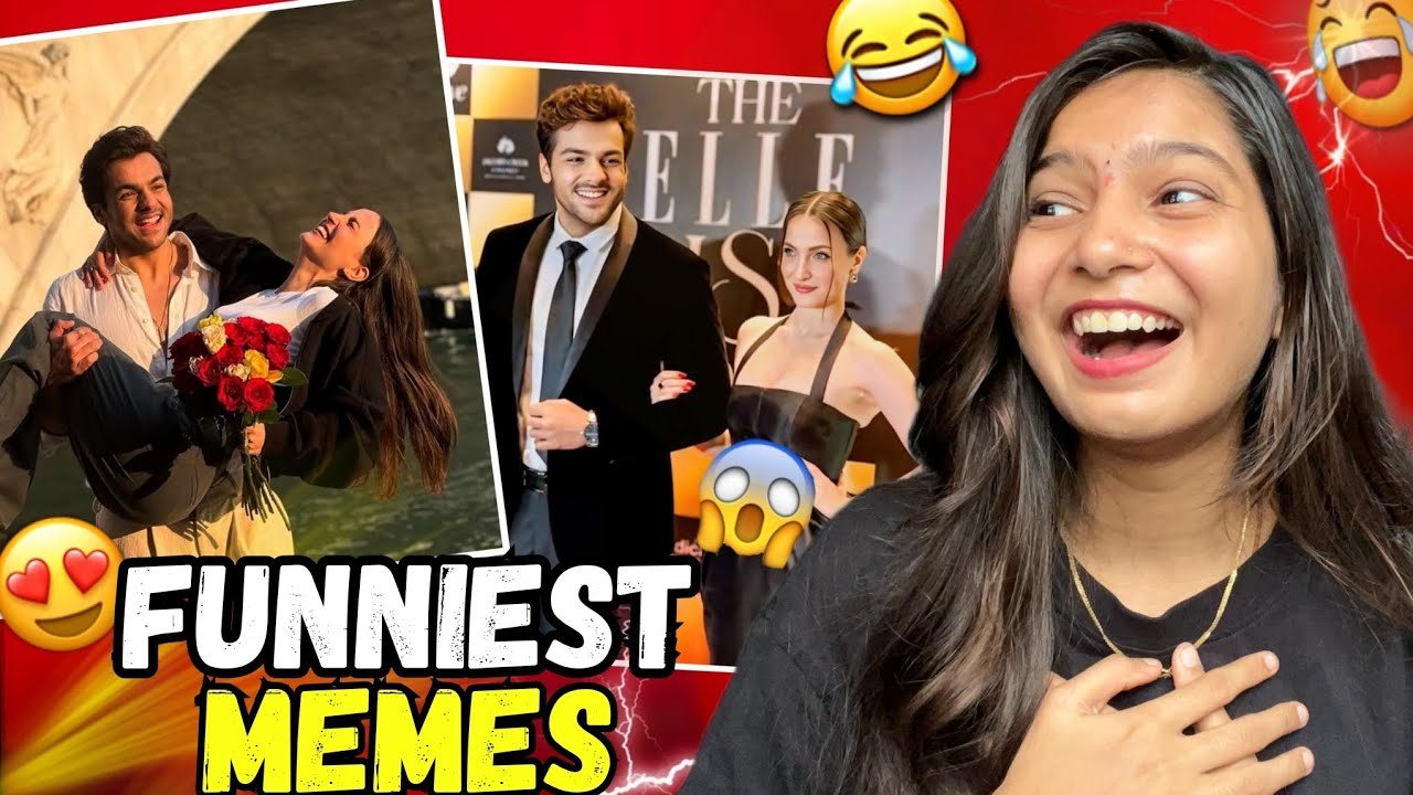 Ashish chanchlni & Elli Evram 🤣(FUNNIEST MEMES)
