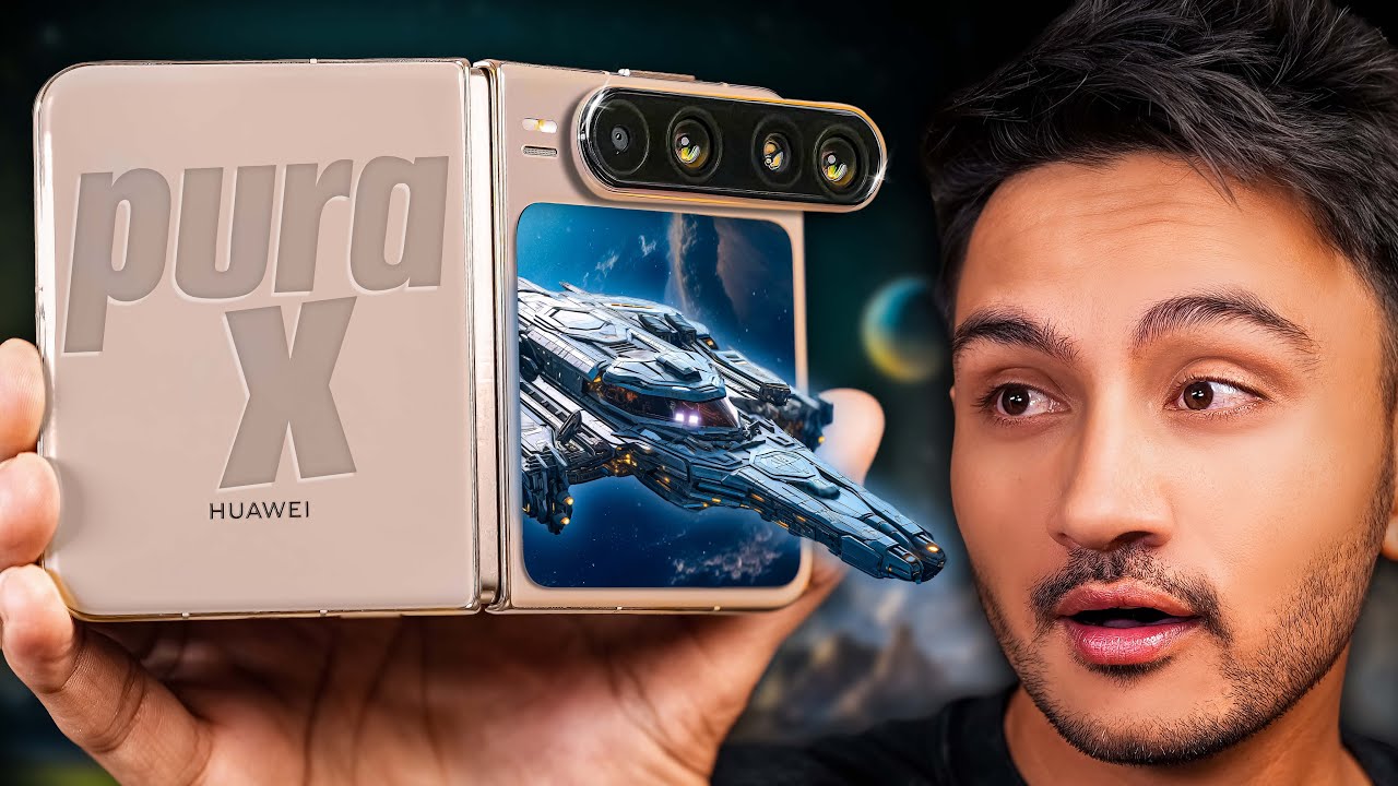 Most Unique Foldable Phone - Huawei Pura X