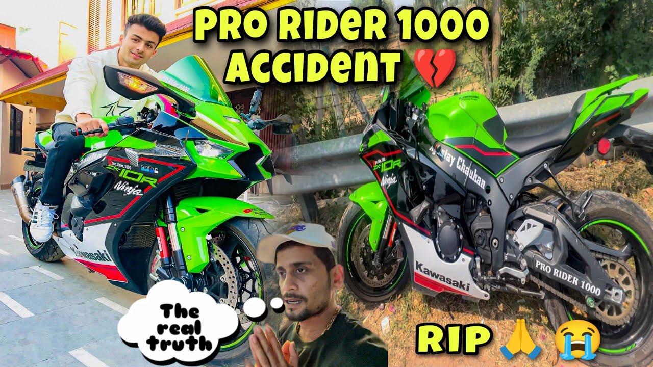 The Real truth of deadly accident @PRORIDER1000AgastayChauhan 💔||kaise hua ? @aamir__majid