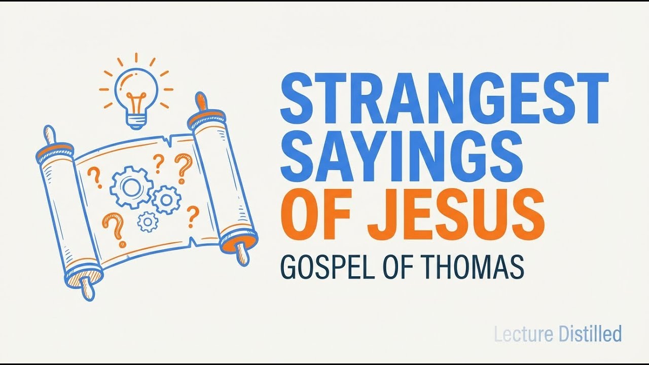 Gospel of Thomas: The Strangest Sayings of Jesus You've Never Heard