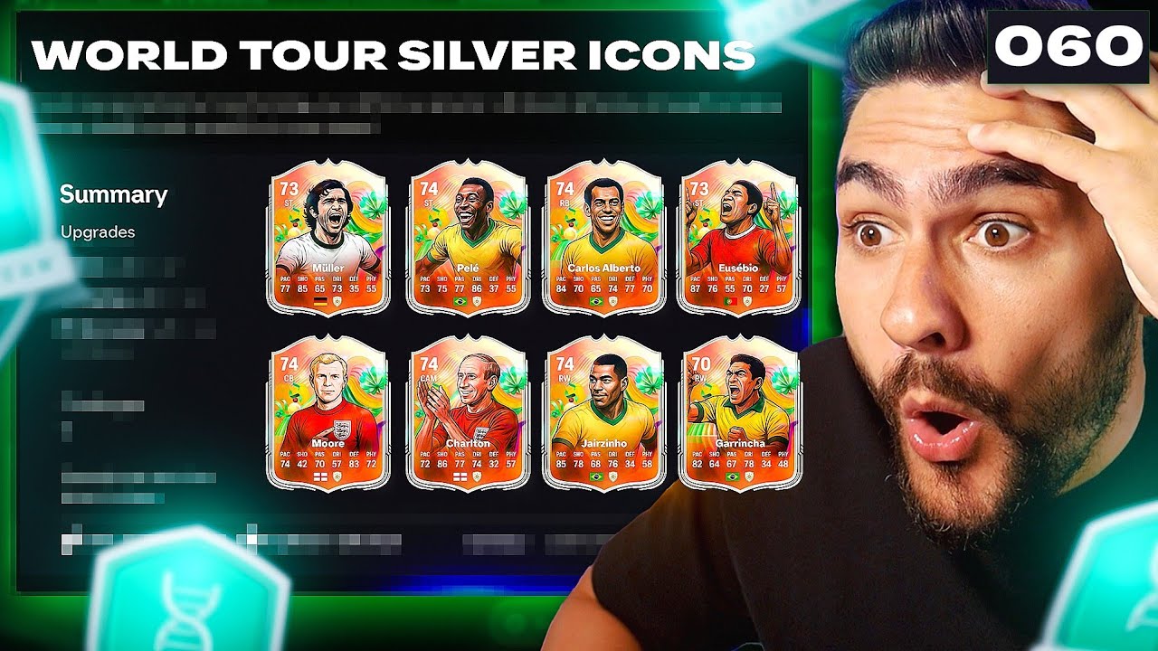 🔥 Не пропустите этот Hidden World Tour Silver ICON EVO в FC 26! Так что, OP! 😱