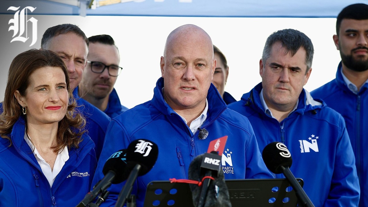 NZ Herald Live: Christopher Luxon makes a policy announcement