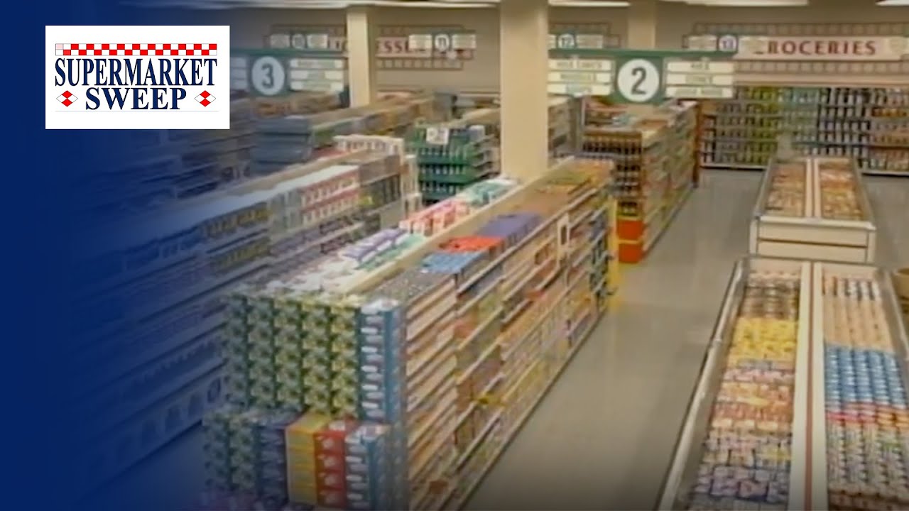 Duo Goes Home With $6,435! | Supermarket Sweep 2000 | David Ruprecht