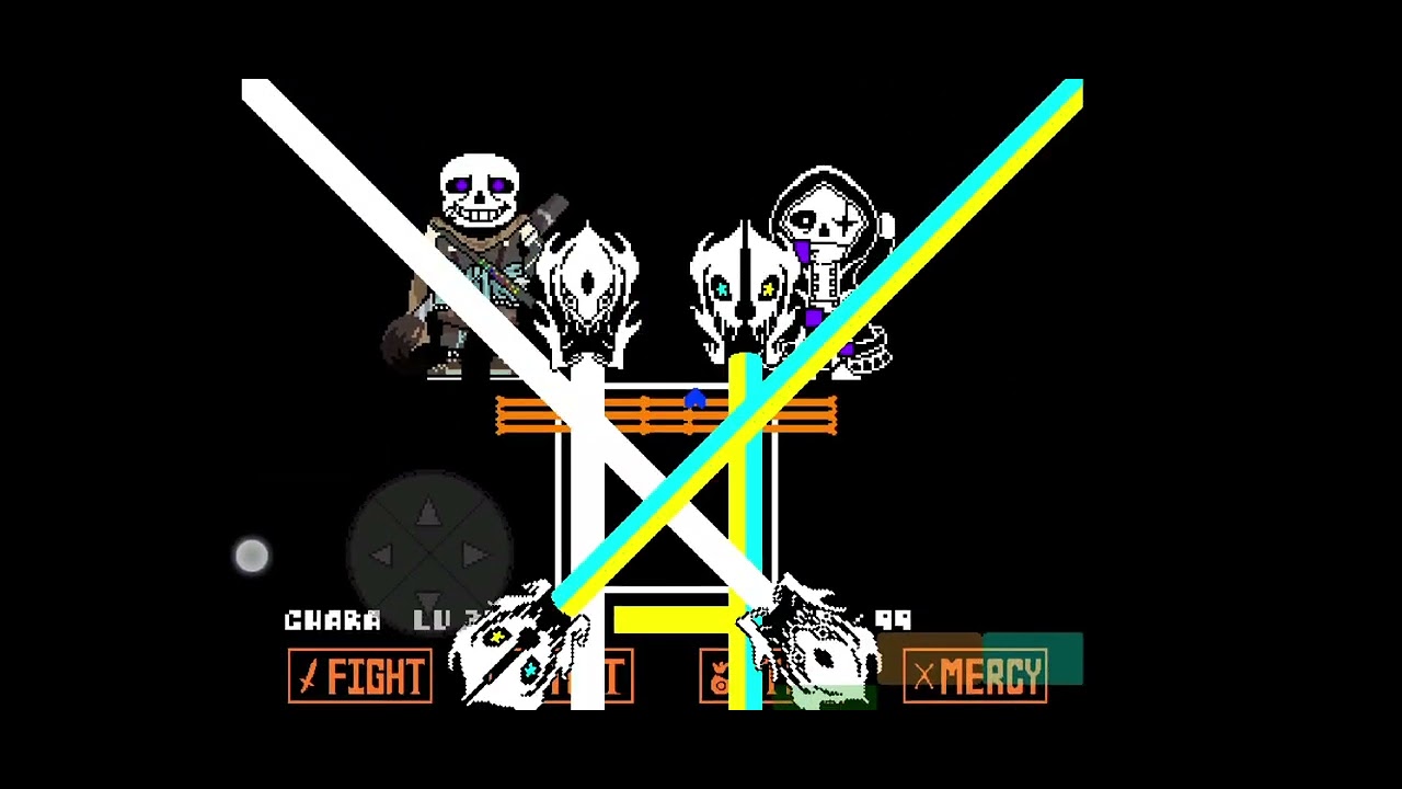 【Android版】 ink!sans Fight Ver0.39 Phase1 クリア