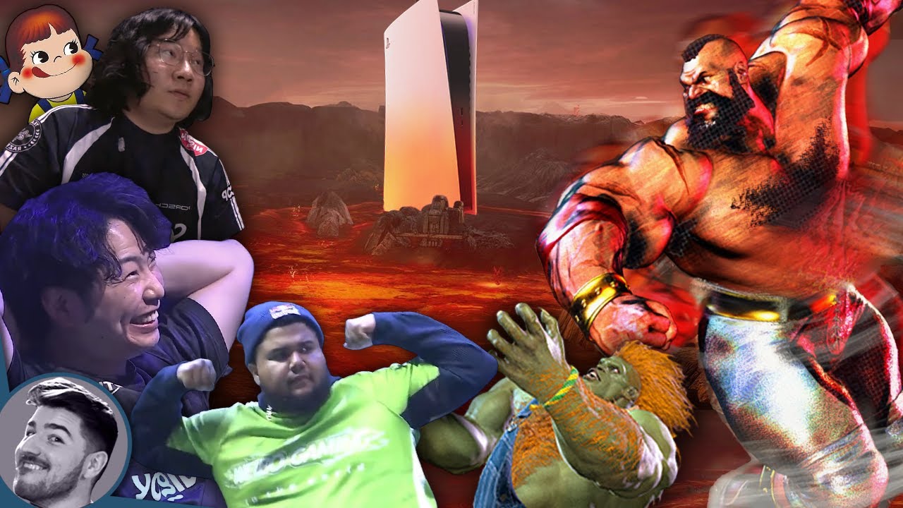 Top Players Fighting Zangief on a 400&deg; PS5 | EVO Japan Watchalong