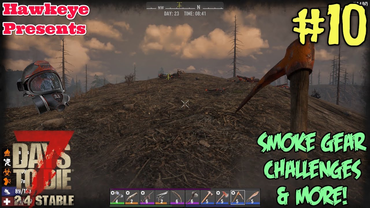 7 Days To Die 2.4 Stable &mdash; испытания Smoke Gear и многое другое!