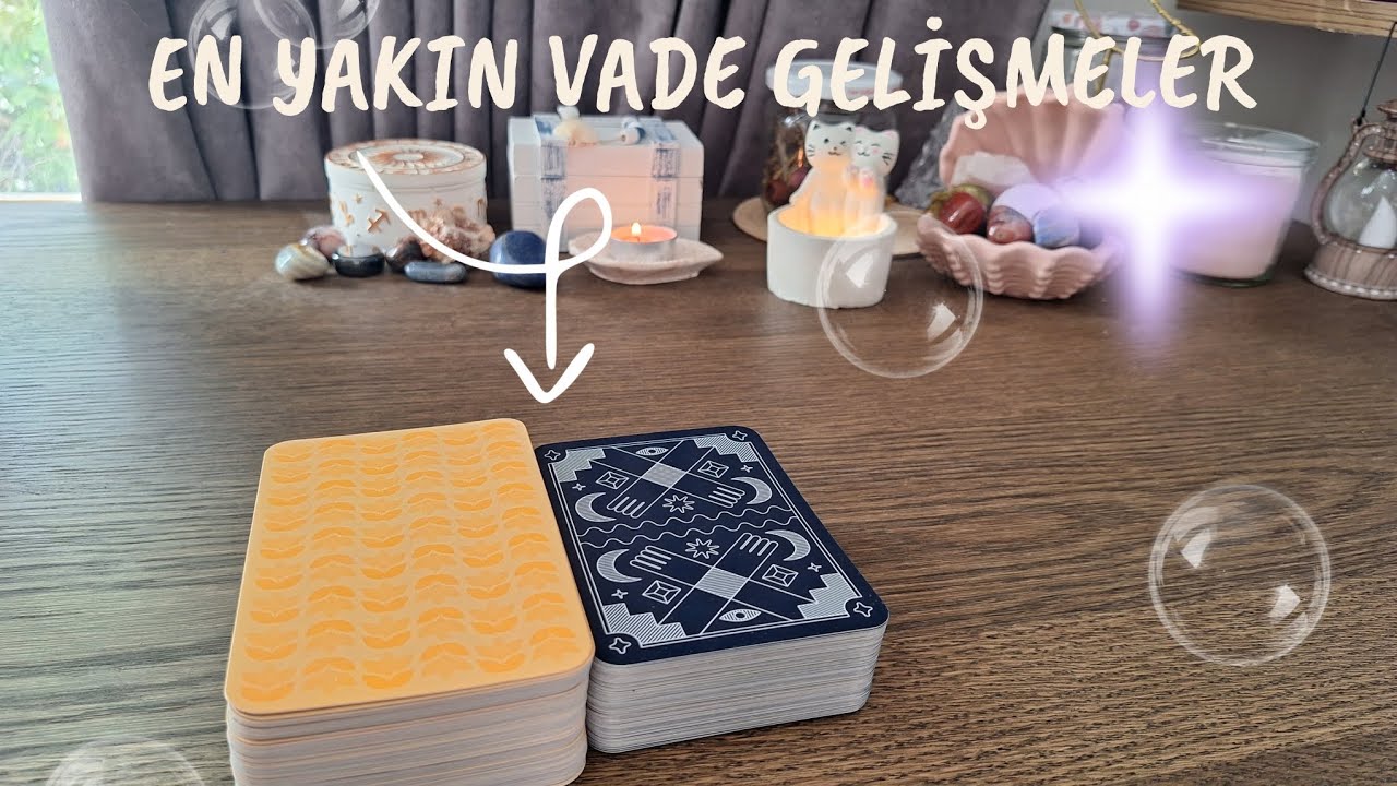 🧸 En yakın vadede hayatında nasıl gelişmeler olacak? GENEL ENERJİLER ✨️ AŞK ✨️ PARA VE KARİYER ✨️