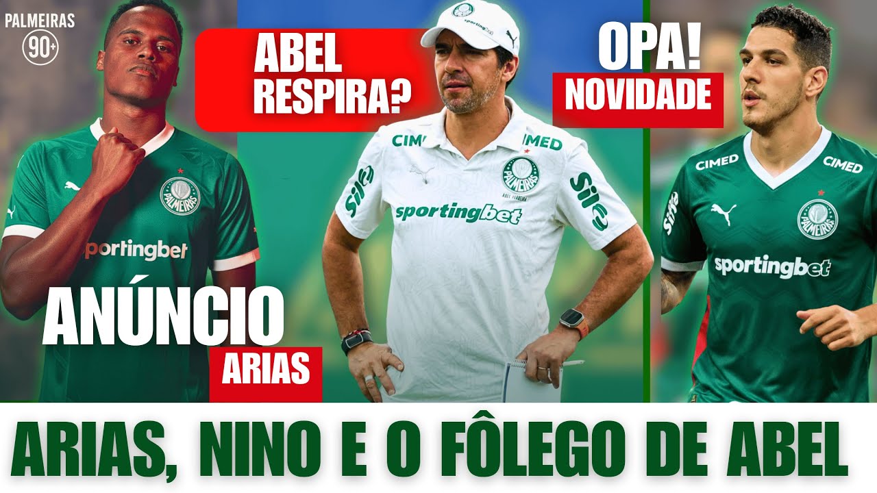 PALMEIRAS HOJE: NOVIDADE PRA VENCER O VITÓRIA E ANÚNCIO DE ARIAS