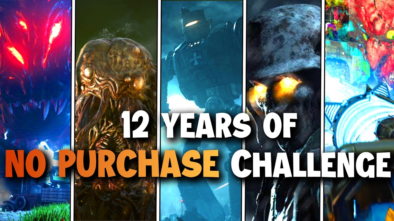 Beating 12 Years of Zombies No Purchase Challenges