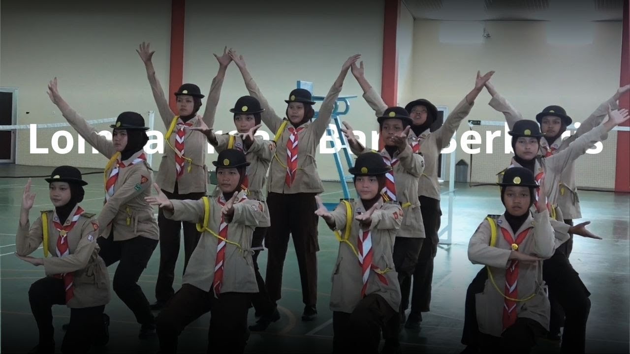 Lomba Kreasi Baris Berbaris (LKBB) Madrasah Tahun 2024 - MAN 4 Kebumen