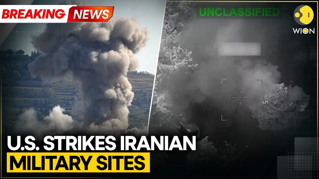 US-Iran War: US Confirms Weekend Strikes On Iranian Drone Command Sites | WION Breaking