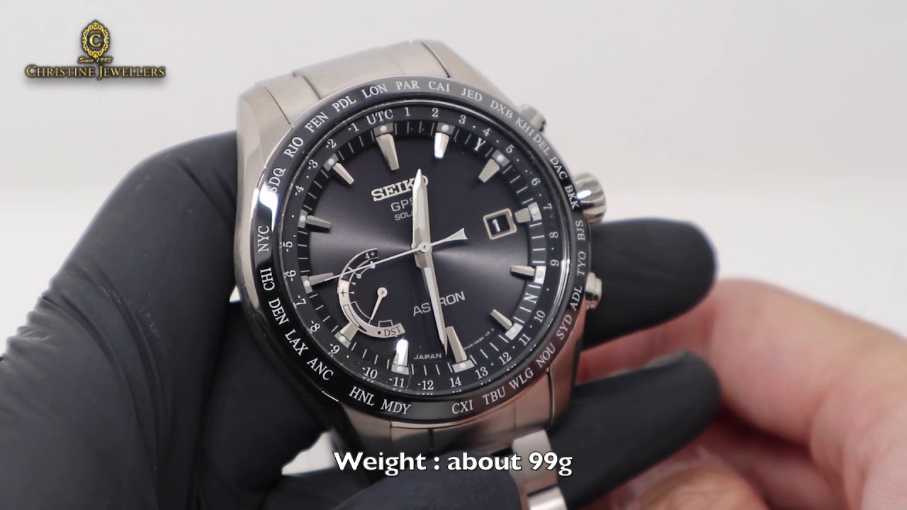 Unboxing Seiko Astron GPS Solar World-Time Caliber 8X22 SSE085