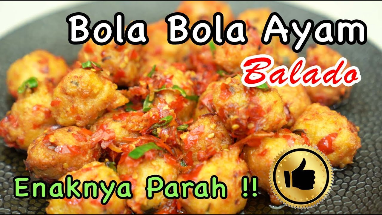 Resep Olahan Ayam | Bola Bola Ayam MASAKAN RUMAHAN