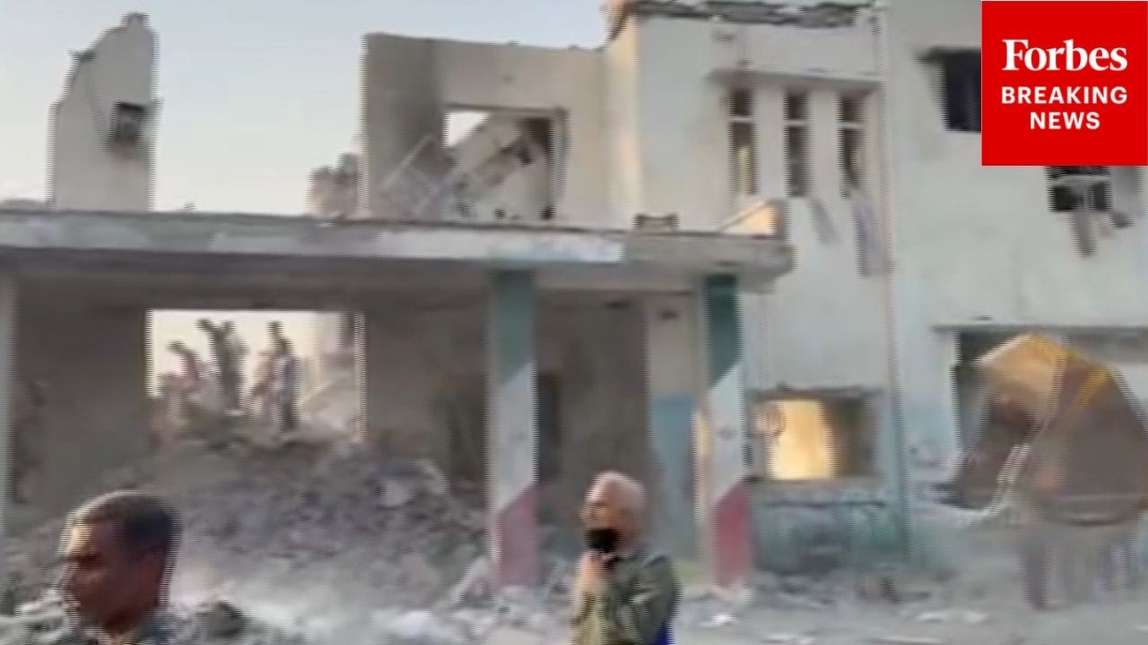 Iranian State Media Claims More Than 50 Students Were Killed In Strike On Girls' In Southern Iran