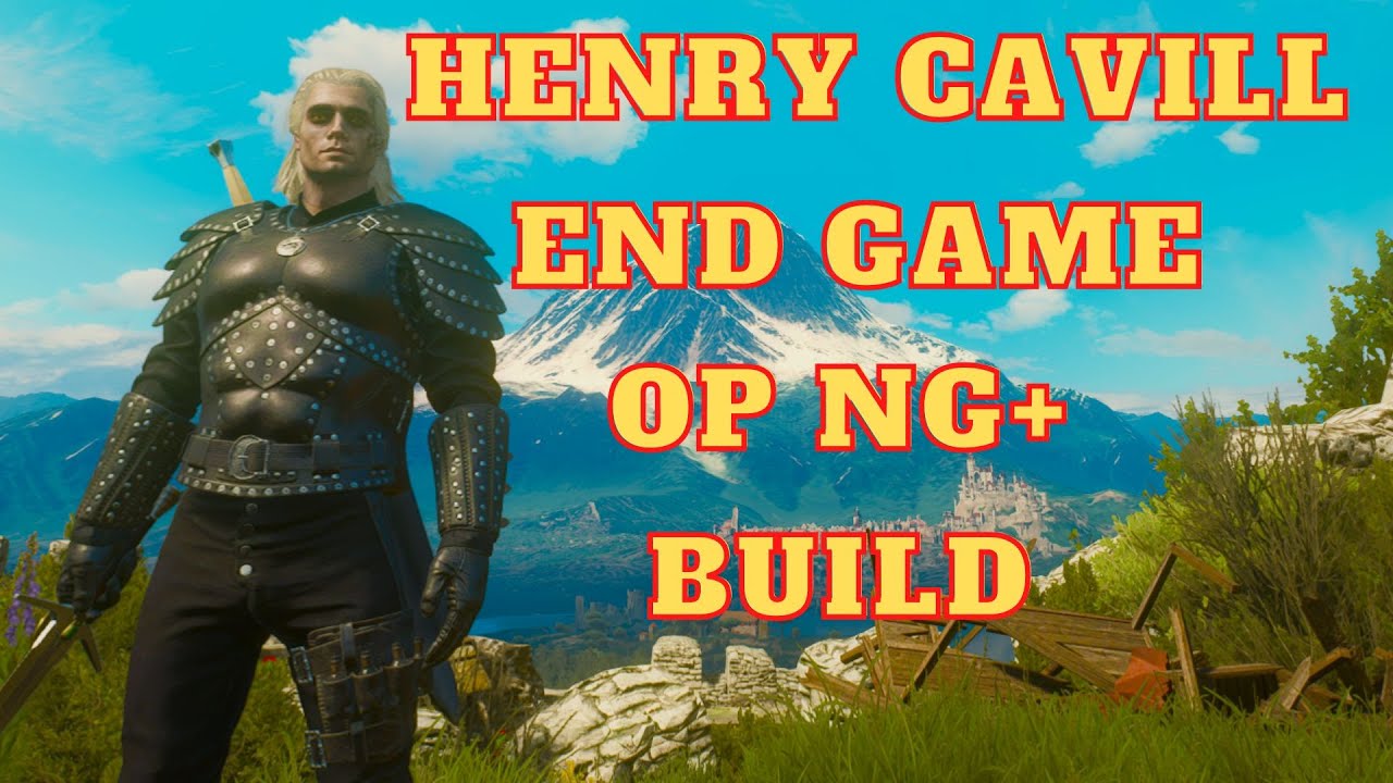 Grandmaster Forgotten Wolven Set | Henry Cavill OP NG+ Build | Death March!  #witcher3 #henrycavill