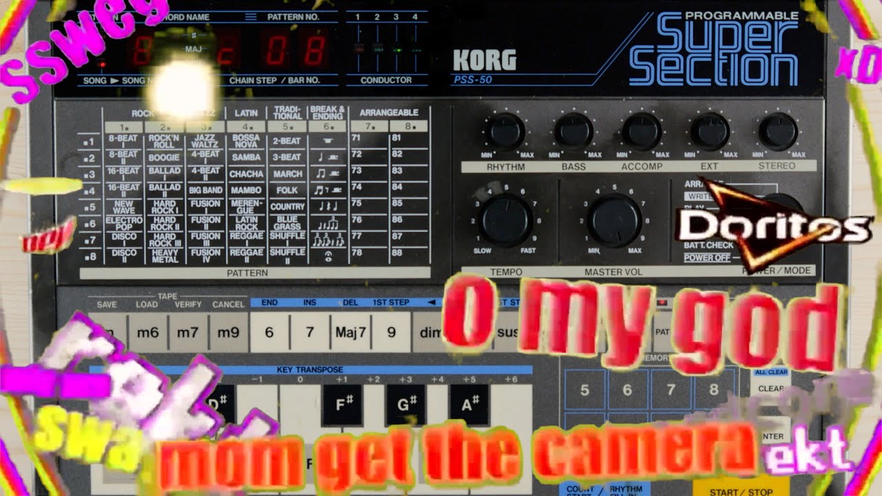 Bad Gear - Korg PSS-50 SuperSection - Demo Songs (all of them)