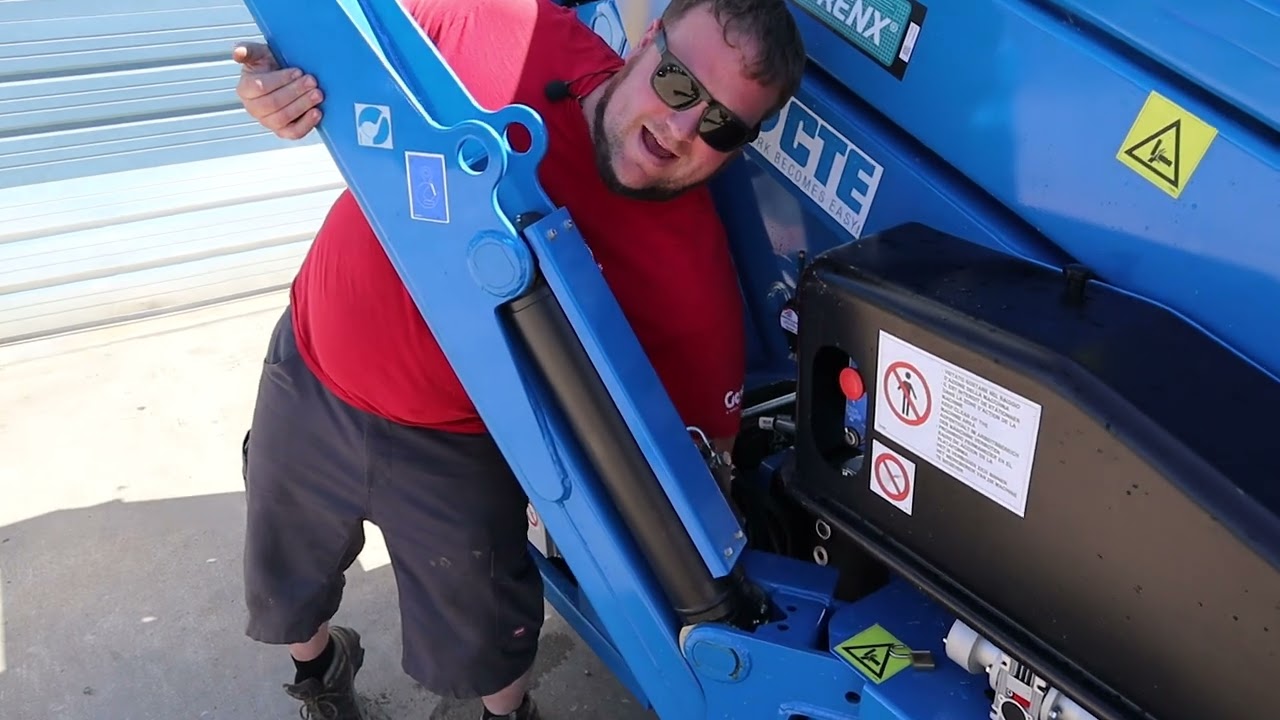 Spider Lift Emergency Controls for Outriggers CTE 230-75