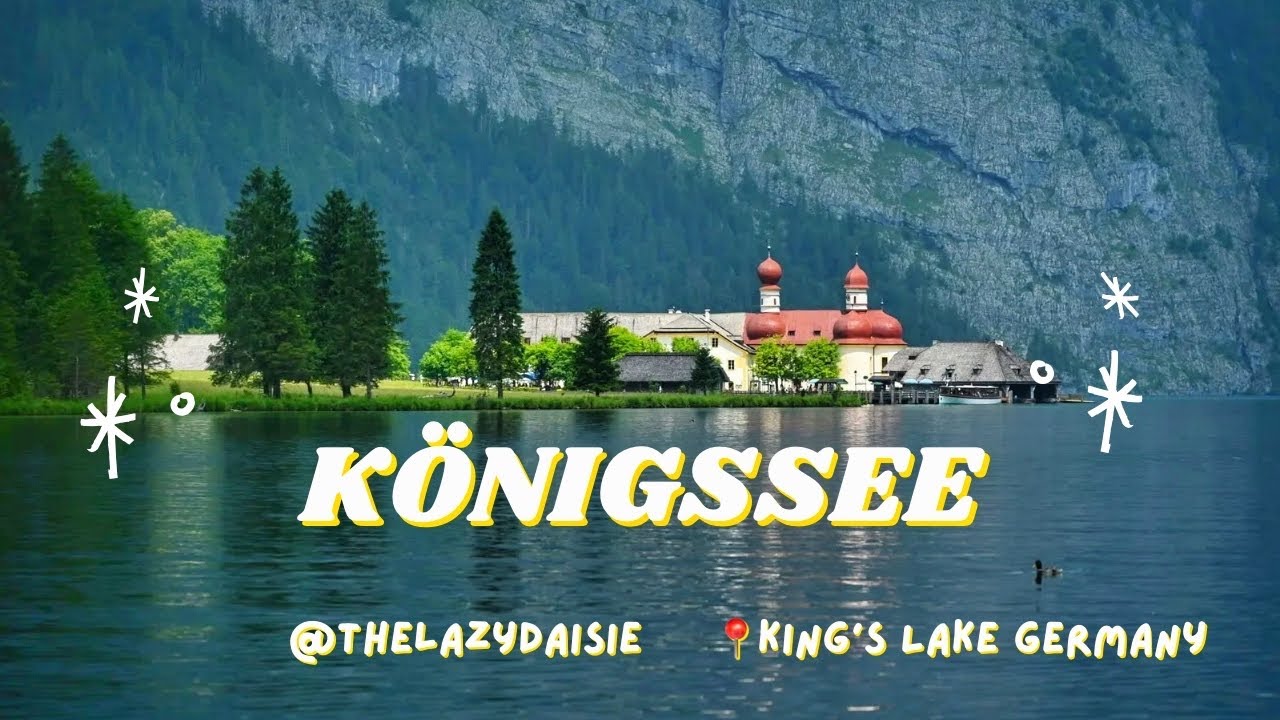 Königssee | Peaceful Boat Ride, Alpine Views & St. Bartholomä 💚🩵🤍 Germany’s Hidden Gem #königssee