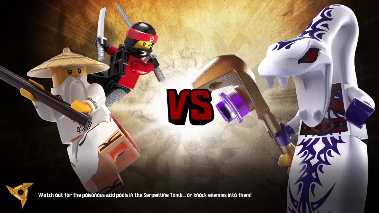The LEGO NINJAGO Movie Video Game Pythor Boss