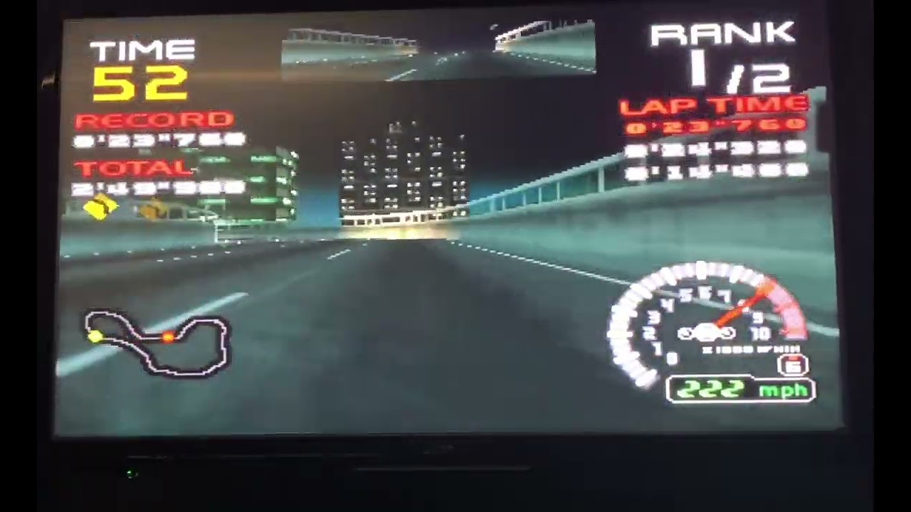Ridge Racer 64: Ultra 64 vs Lizard Nightmare