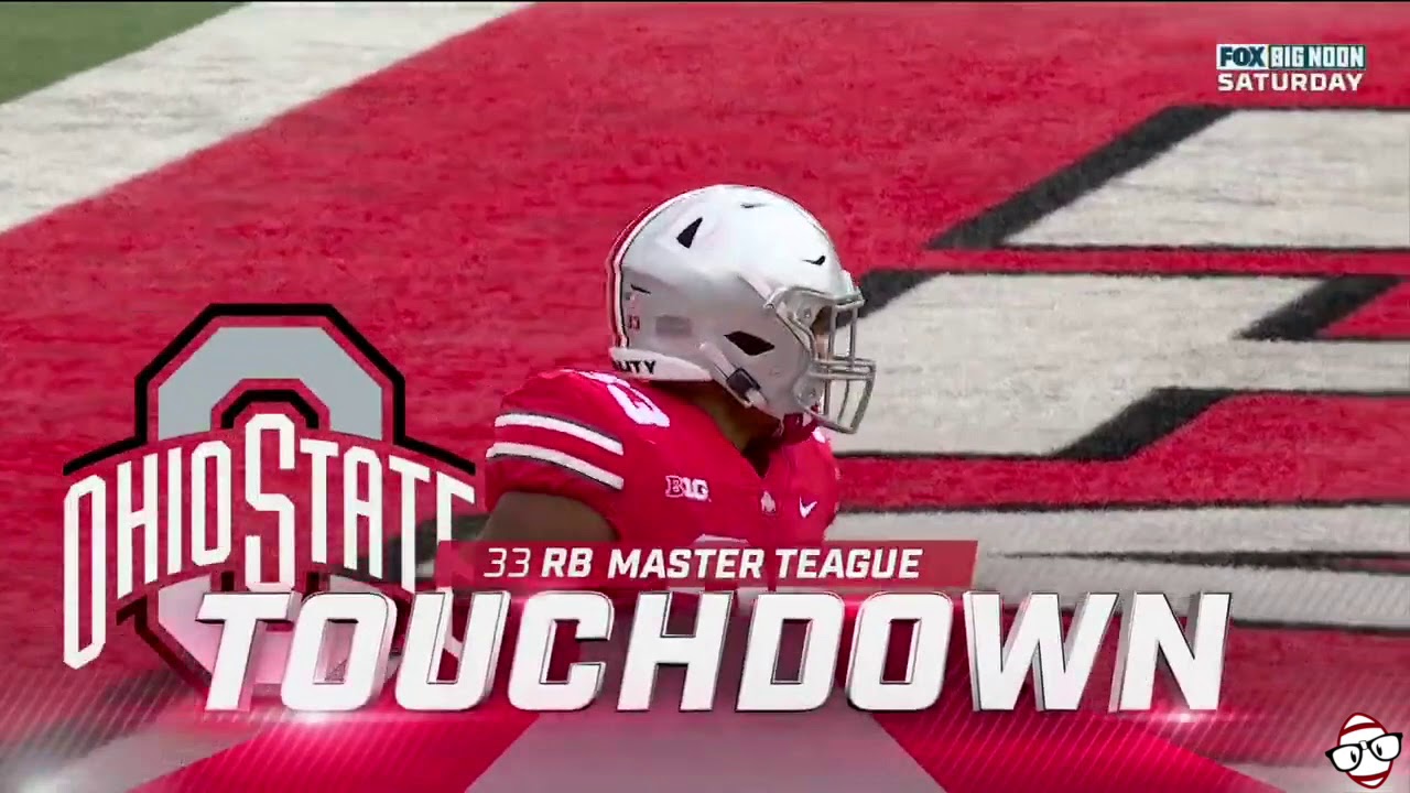 Master Teague (Ohio St RB) vs Nebraska (2020)
