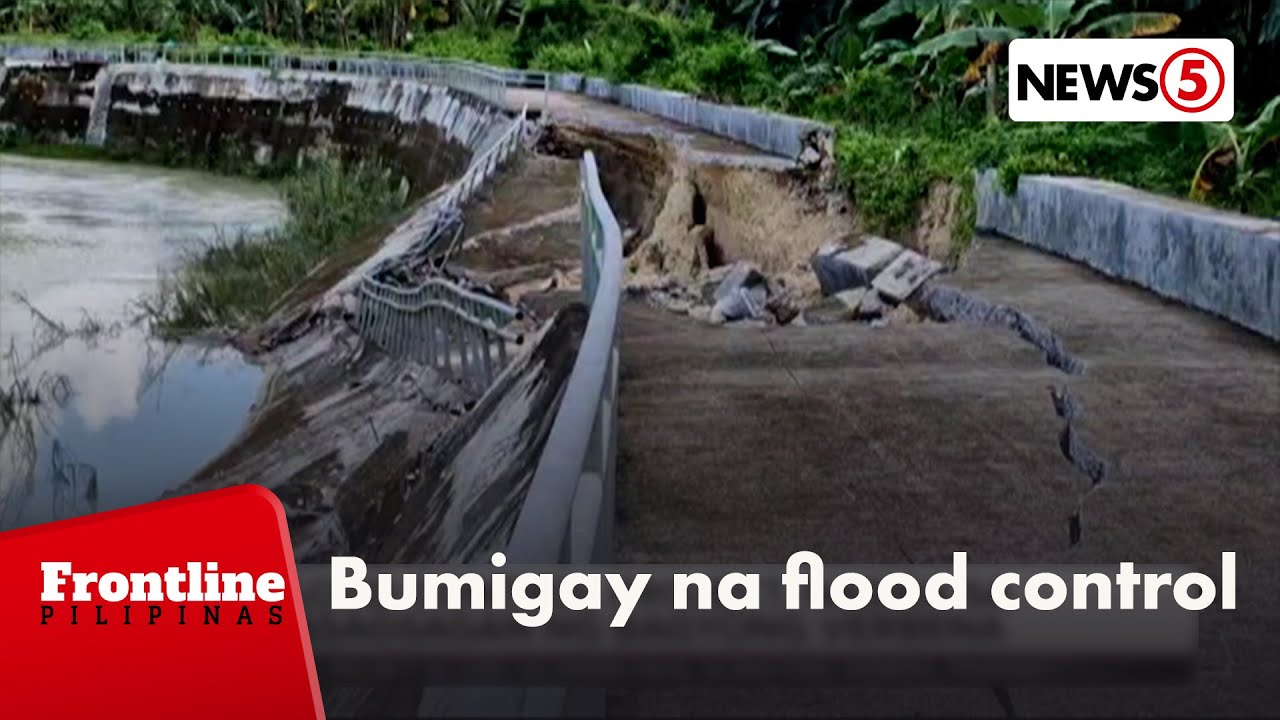 Flood control project sa Dumanjug, Cebu, nasira dahil kay Bagyong #VerbenaPH | Frontline Express