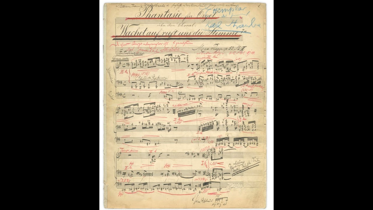 Max Reger, op. 52, 3 - Fantasie über den Choral 'Halleluja! Gott zu loben'