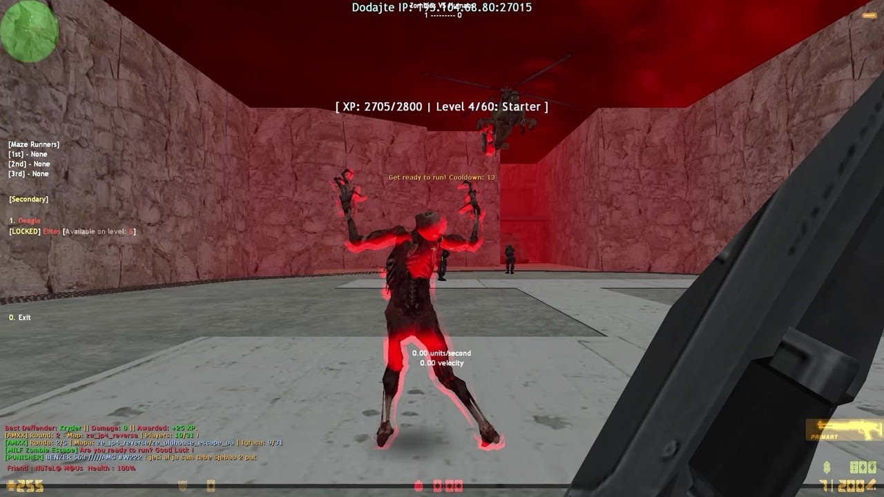 Counter Strike: Zombie Escape Mod: ze_JP4_Reverse