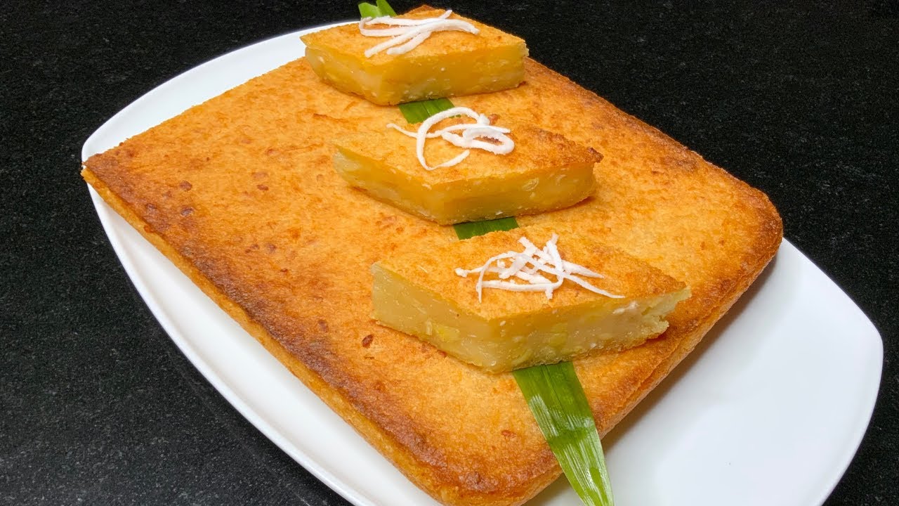 BÁNH KHOAI MÌ NƯỚNG - Cách làm bánh không cho thêm bột, mềm dẻo, thật ngon - Mai Khôi.