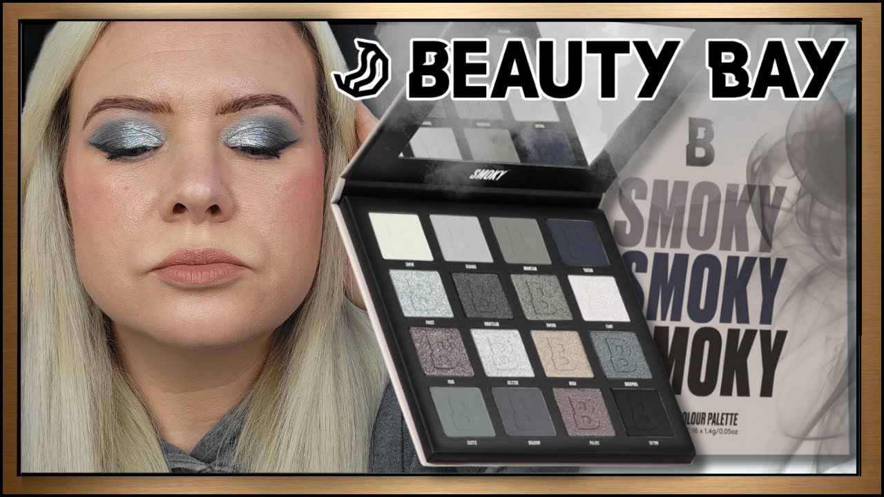 NEW BEAUTY BAY SMOKY EYESHADOW PALETTE Review & Swatches | Clare Walch