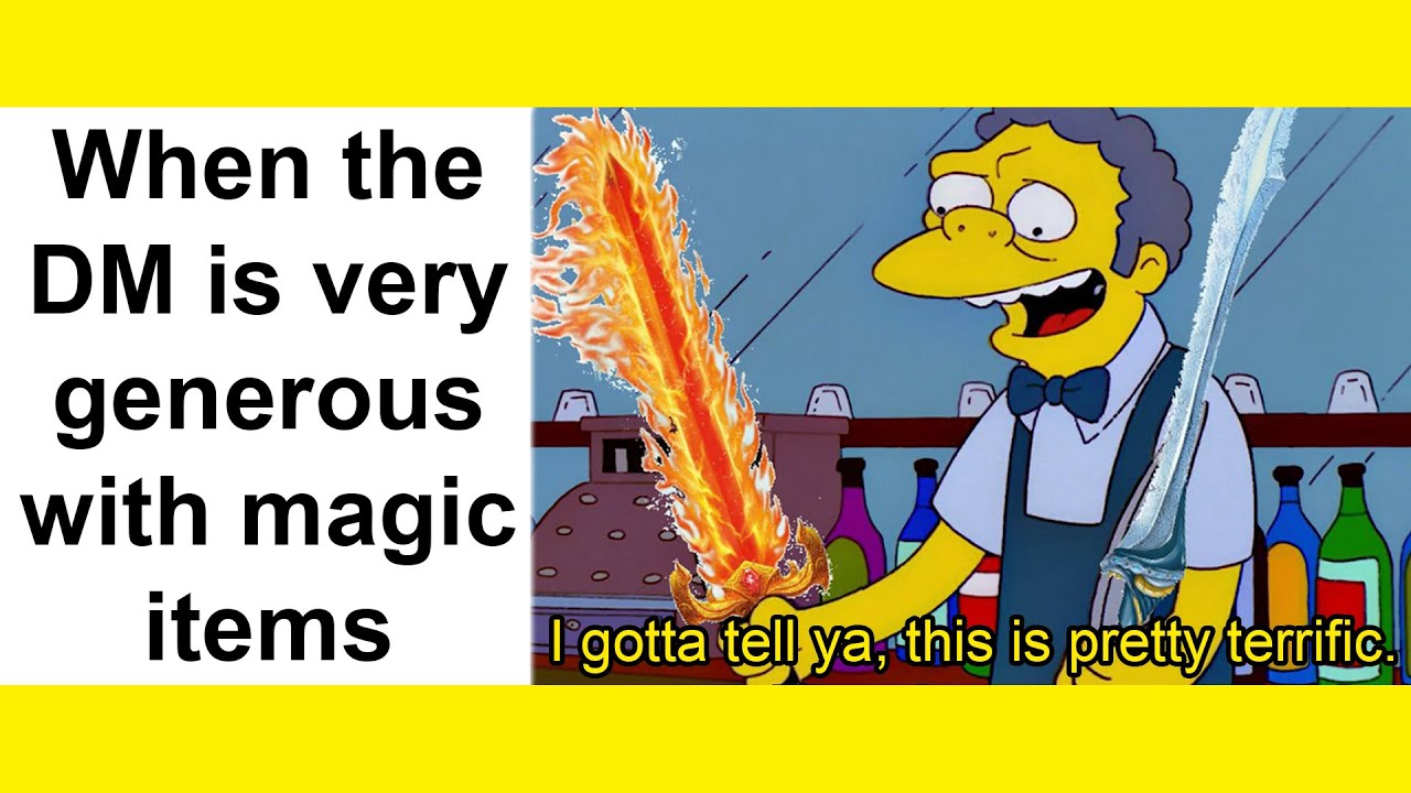 MAGIC ITEMS | r/DnDMemes Top Posts of All Time #28