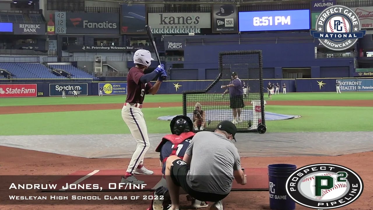 Druw Jones Prospect Video, OF Inf, Wesleyan High School Class of 2022