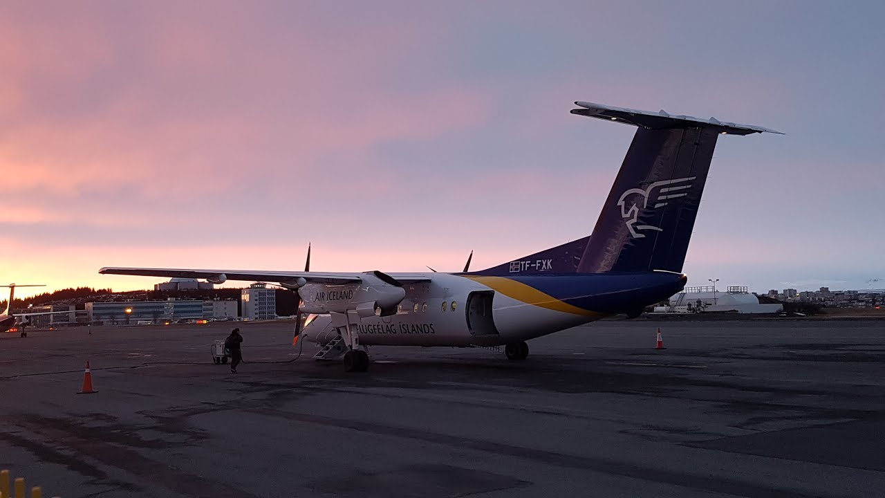 Air Iceland Connect Q200 ✈ Reykjavik to Egilsstadir
