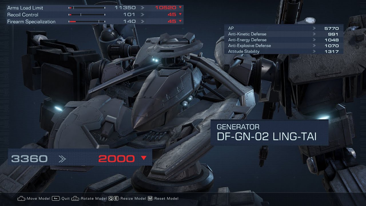 Unarmored Core - Armored Core 6