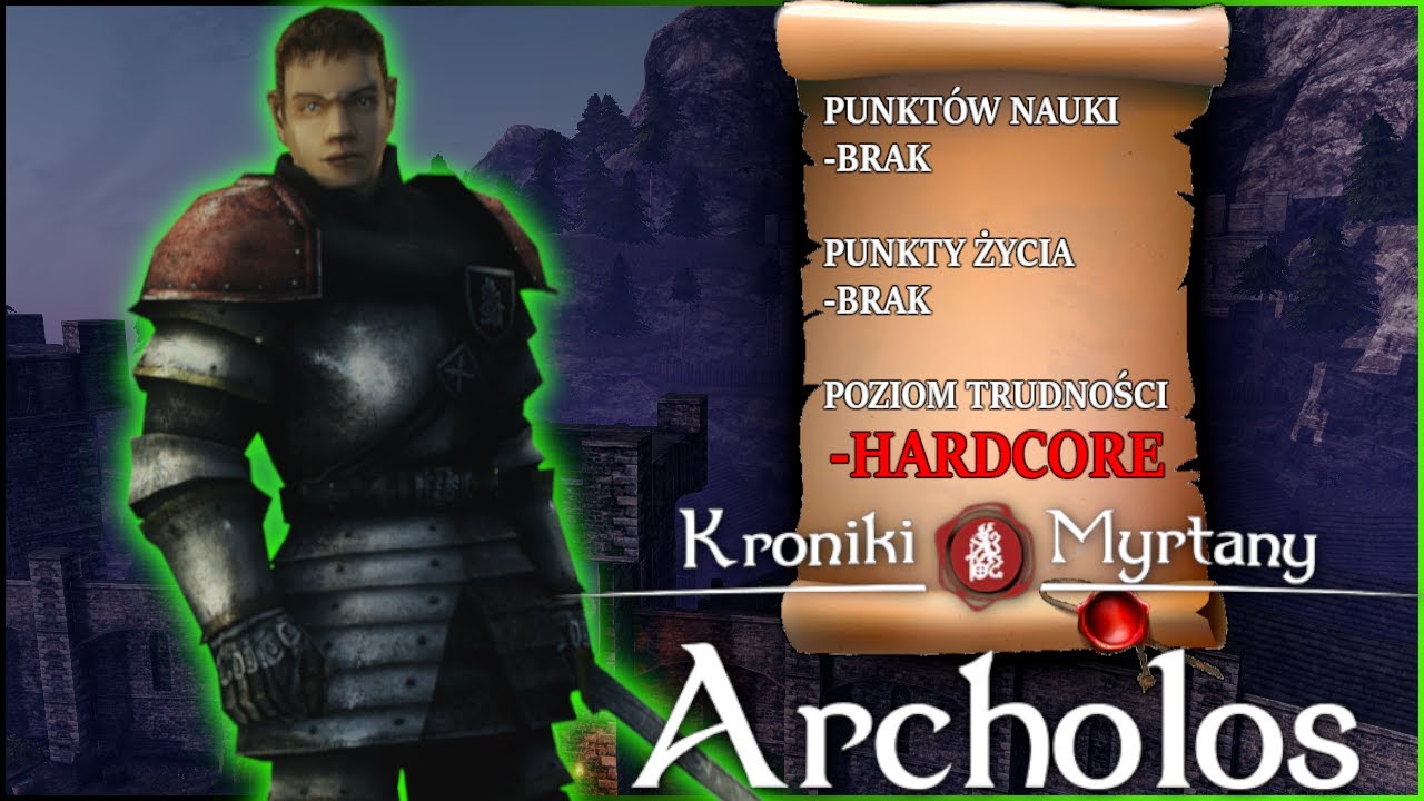 0 Punktów nauki/HP ZA LVL - Witamy w HARDCORE!  I Gothic 2: Kroniki Myrtany [6] I Na żywo