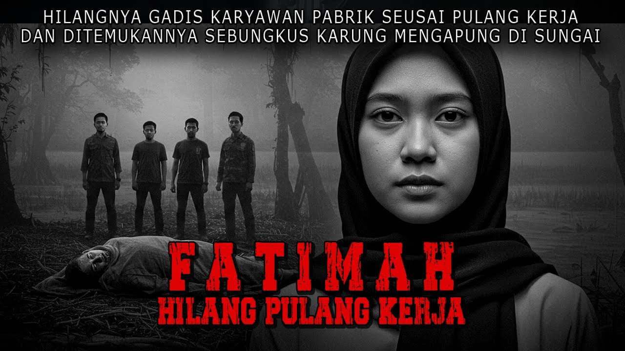 KISAH NGERI - DIT*L4NJ*NGI M4Y*T DIBUANG DI SUNGAI - FATIMAH HILANG PULANG KERJA