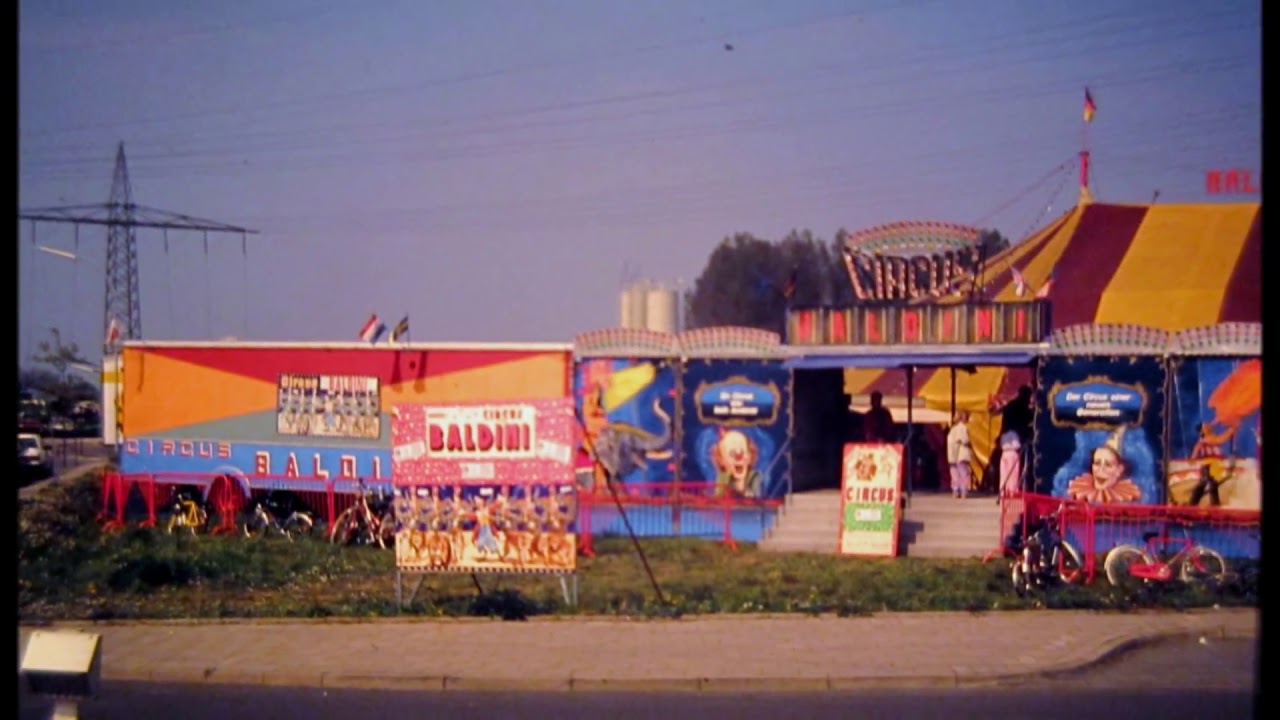 Zirkus Zelte Parade 1989 1992 Plus de 30 Cirques d'Allemagne!