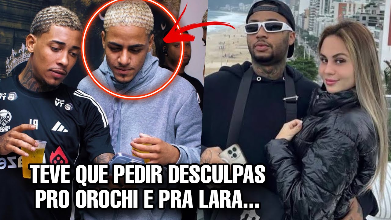 AMIGO do MC POZE teve que pedir desculpas pro OROCHI e pra LARA JUCAH…