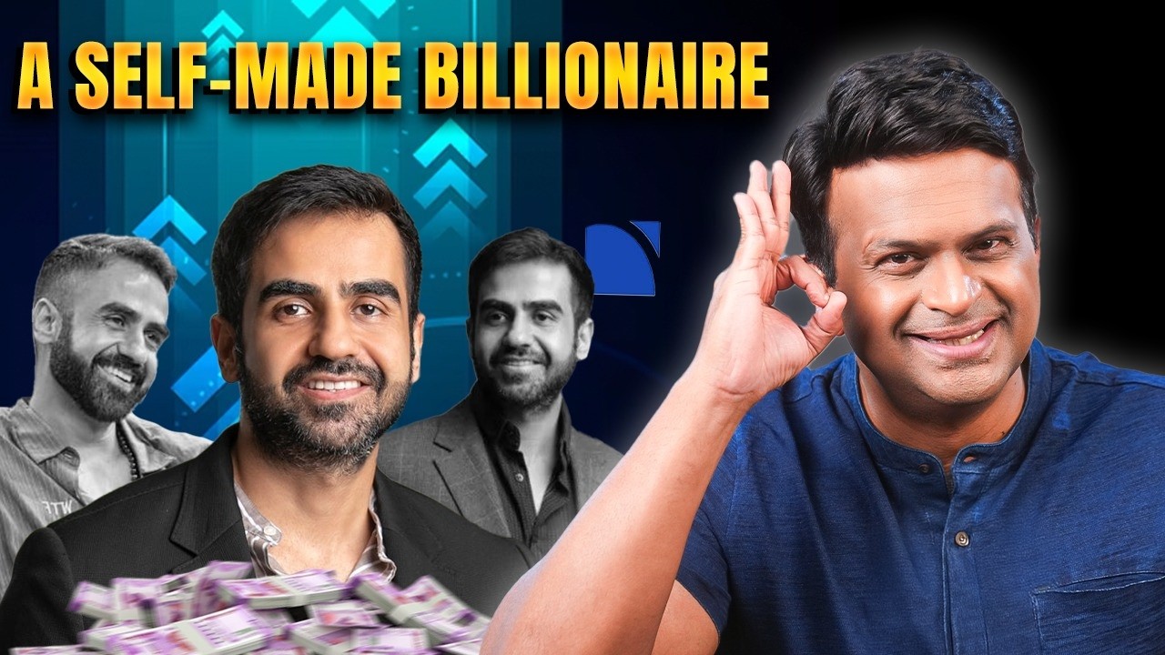 Zerodha Co-Founder Nikhil Kamath's Story - From School Dropout to Forbes Billionaire | @SidKeSau.