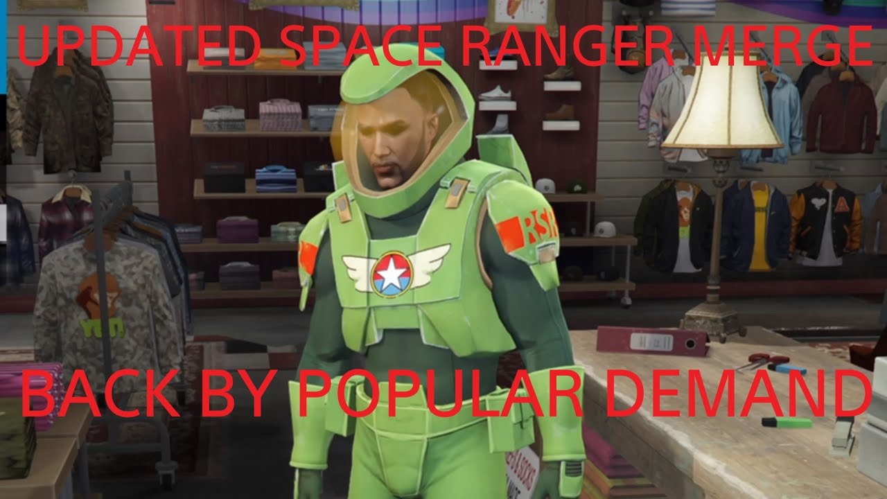 *PATCHED* *WORKAROUND* SPACE RANGER HELMETS ON ANY OUTFIT