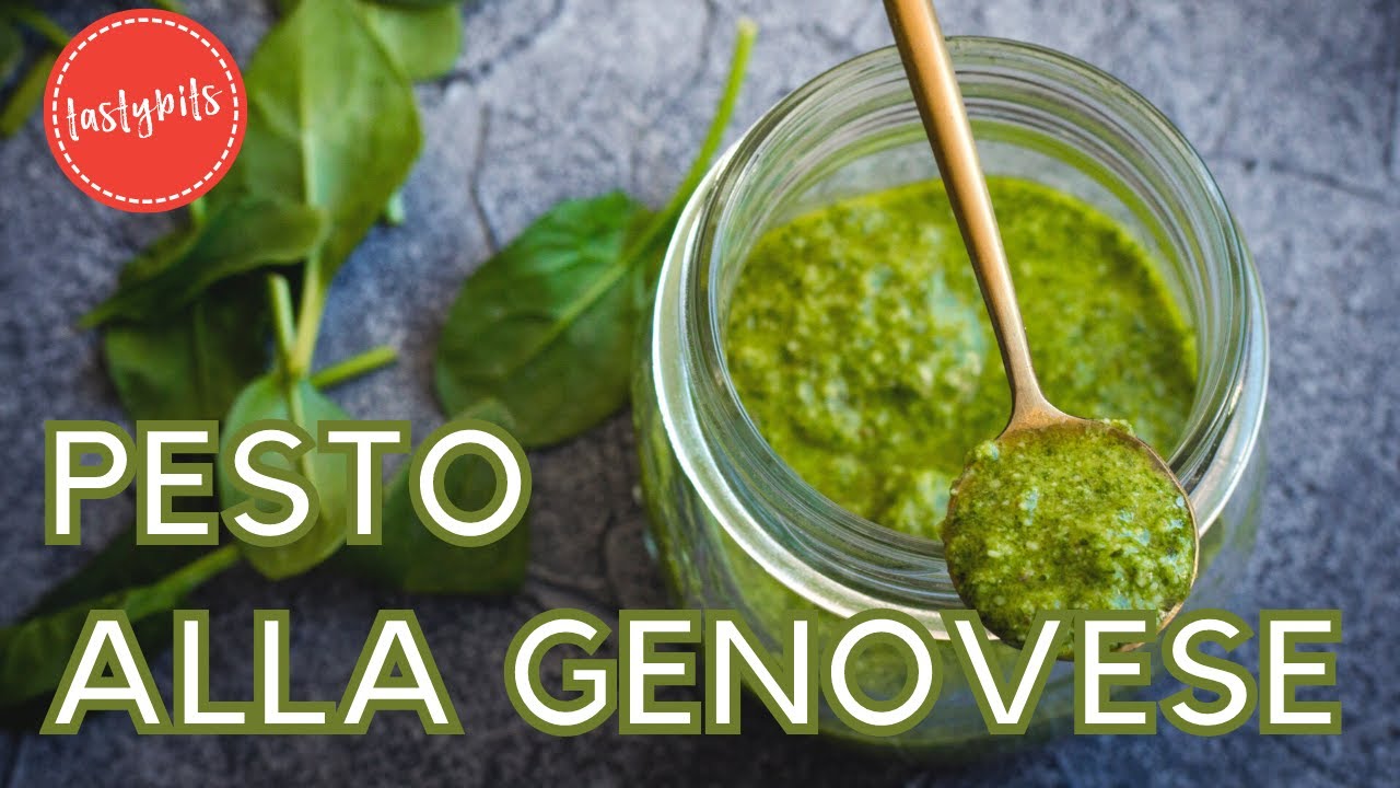 Basilikum Pesto SELBER MACHEN - so geht's schnell & einfach!