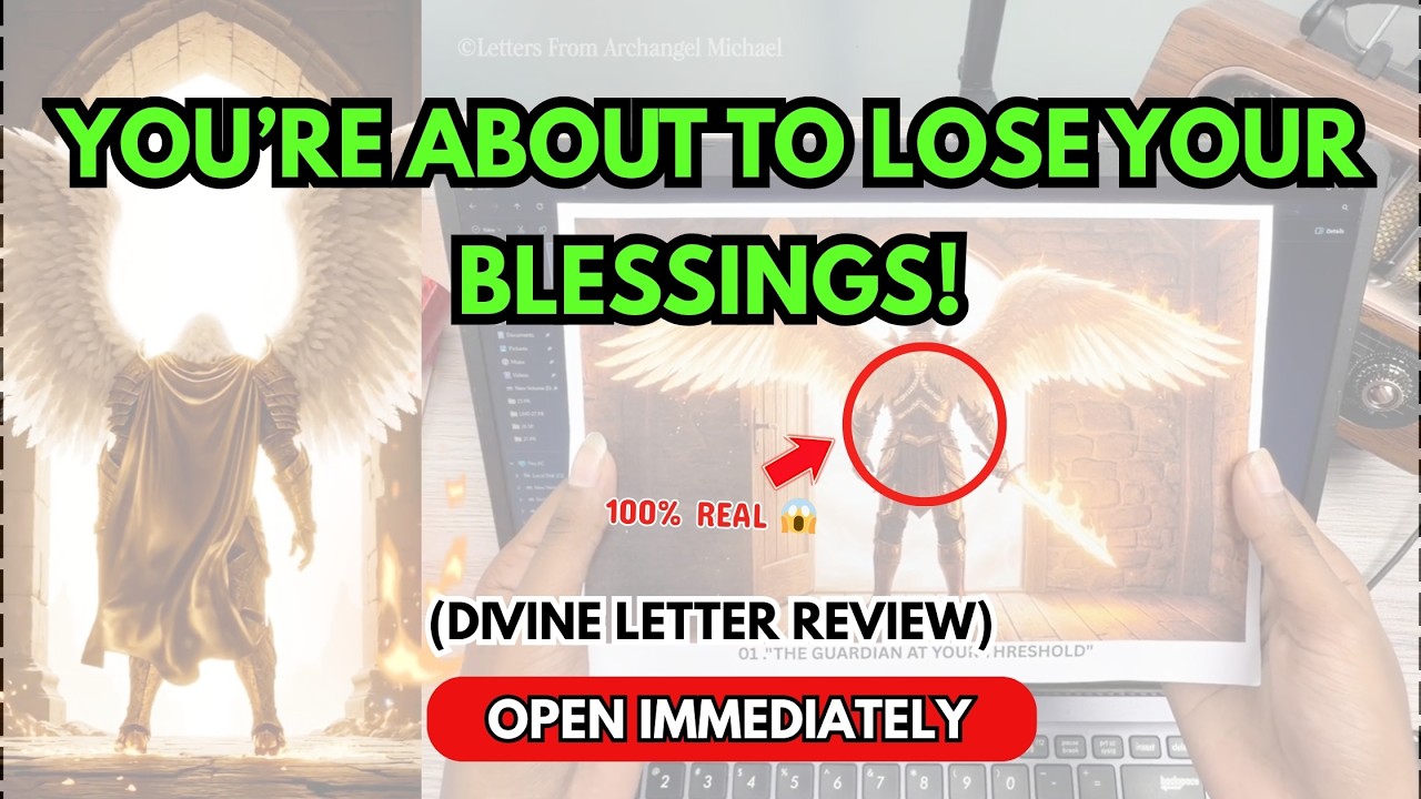 🛑 Urgent! your BLESSING is leaving—Archangel Michael SAYS: STOP and OPEN now…